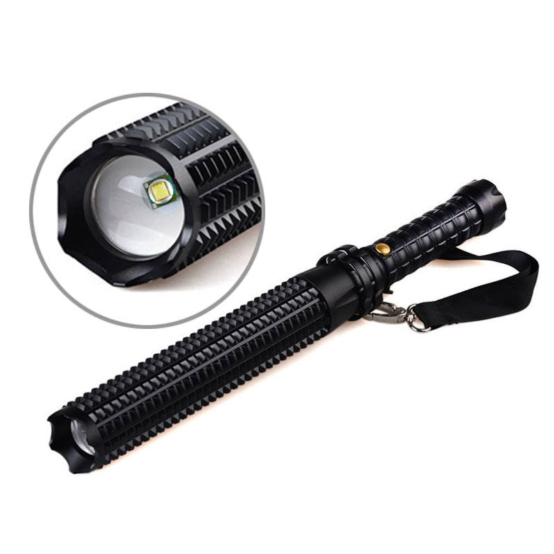 Extendable Tactical Flashlight Bat